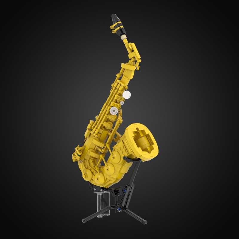 GOBRICKS MOC 229479 Saxophone - YWOBB
