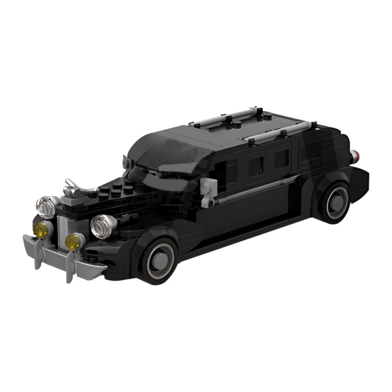 GOBRICKS MOC 196866 The Addams Family car - YWOBB