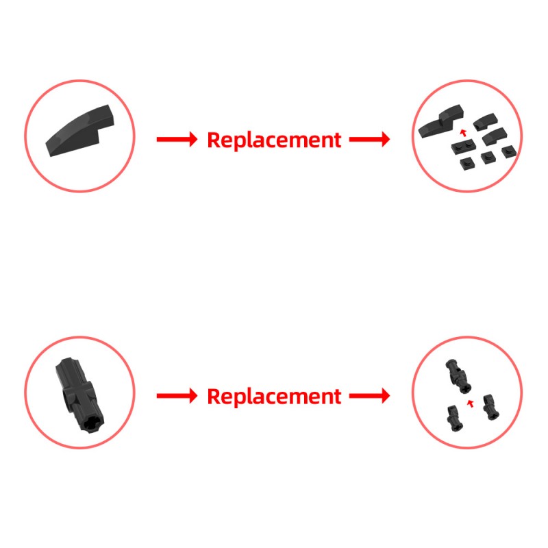 GOBRICKS MOC 222646 Helmet StarKiller - YWOBB