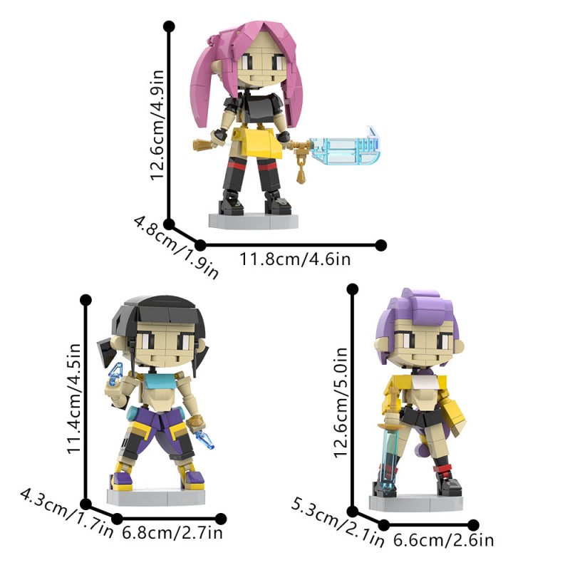 GOBRICKS MOC S0078 KPop Demon Hunters - YWOBB