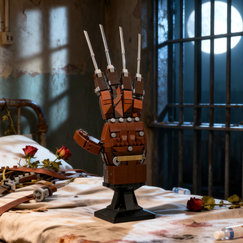 GOBRICKS MOC A2462 A Nightmare on Elm Street - YWOBB