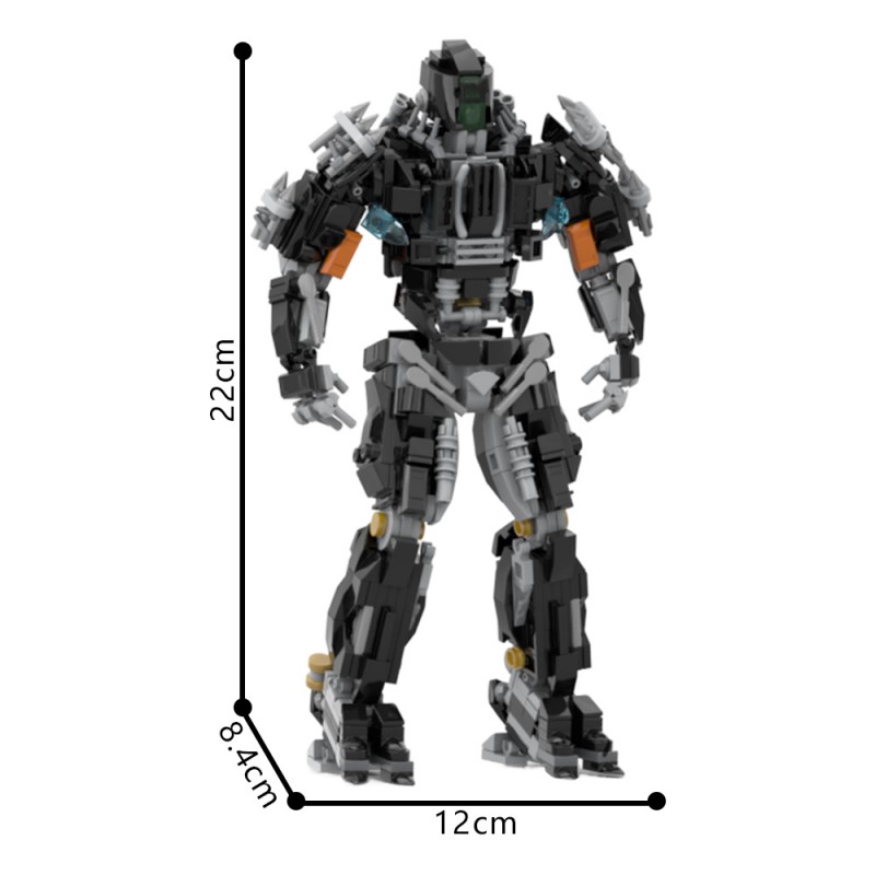 GOBRICKS MOC 222242 Lockdown Transformers Age of Extinction - YWOBB