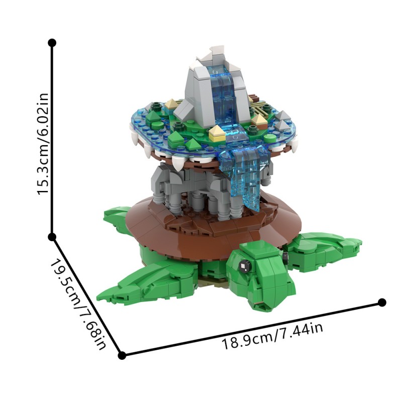 GOBRICKS MOC S0069 Discworld - YWOBB