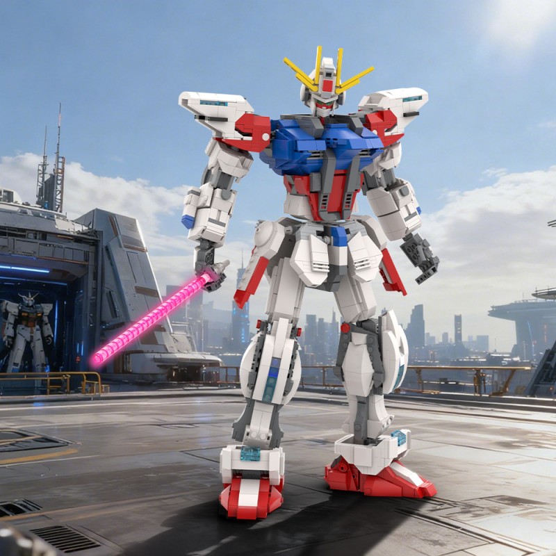 GOBRICKS MOC A1766 Gundam - YWOBB