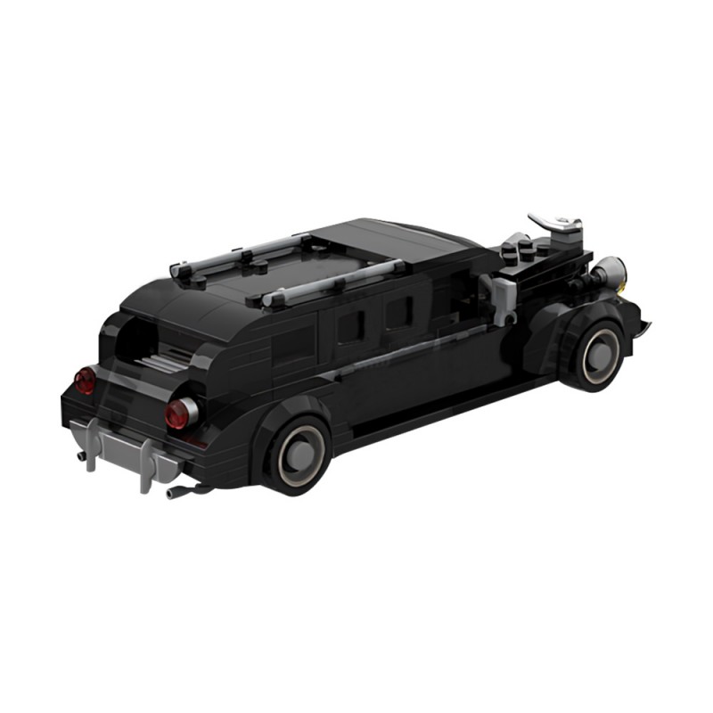 GOBRICKS MOC 196866 The Addams Family car - YWOBB