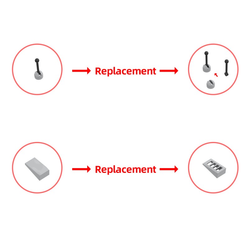GOBRICKS MOC 228926 USS Freedom LCS-1 - YWOBB