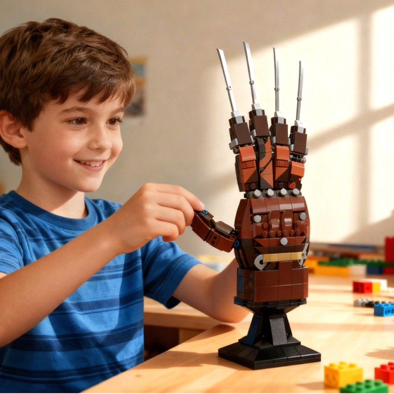 GOBRICKS MOC A2462 A Nightmare on Elm Street - YWOBB