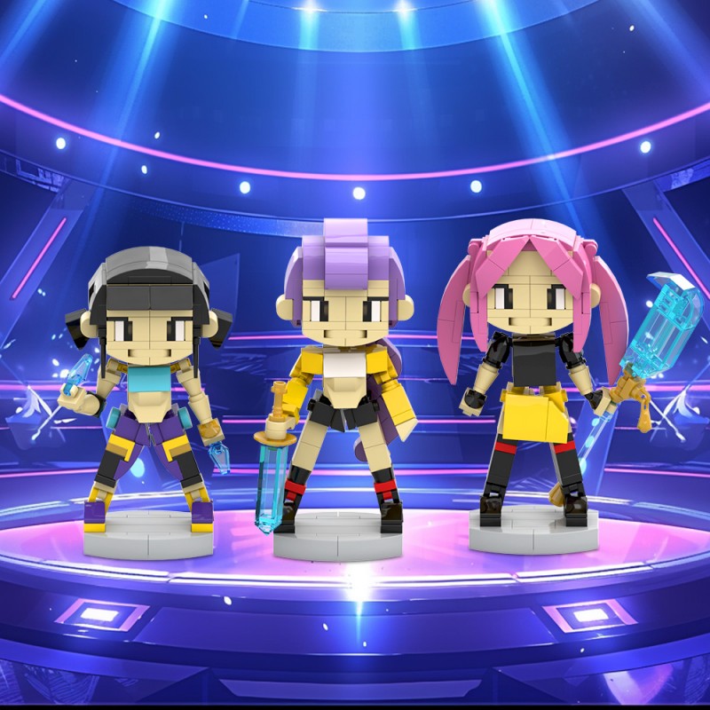 GOBRICKS MOC S0078 KPop Demon Hunters - YWOBB