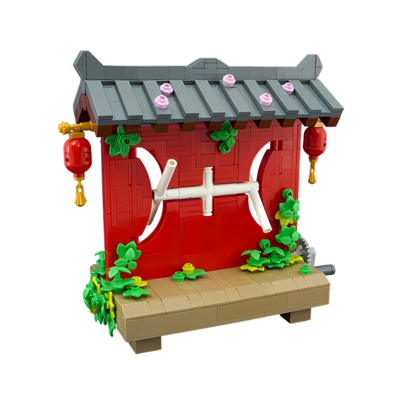 GOBRICKS MOC 228279 Japanese Zen Spinner - YWOBB