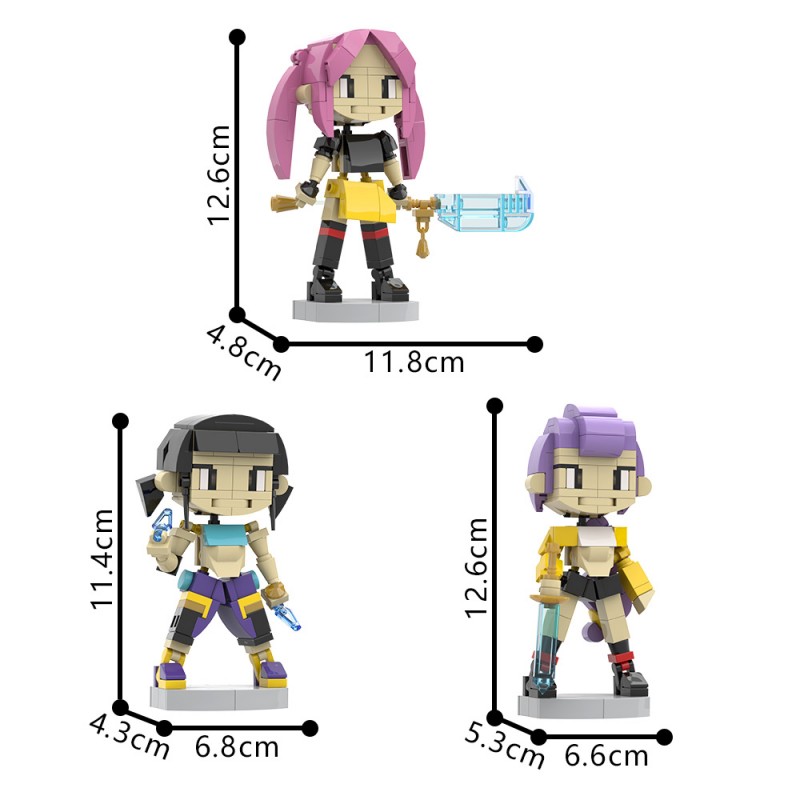 GOBRICKS MOC S0078 KPop Demon Hunters - YWOBB