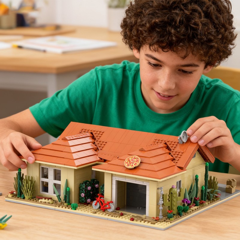 GOBRICKS MOC S0051 Breaking Bad Walter White house - YWOBB