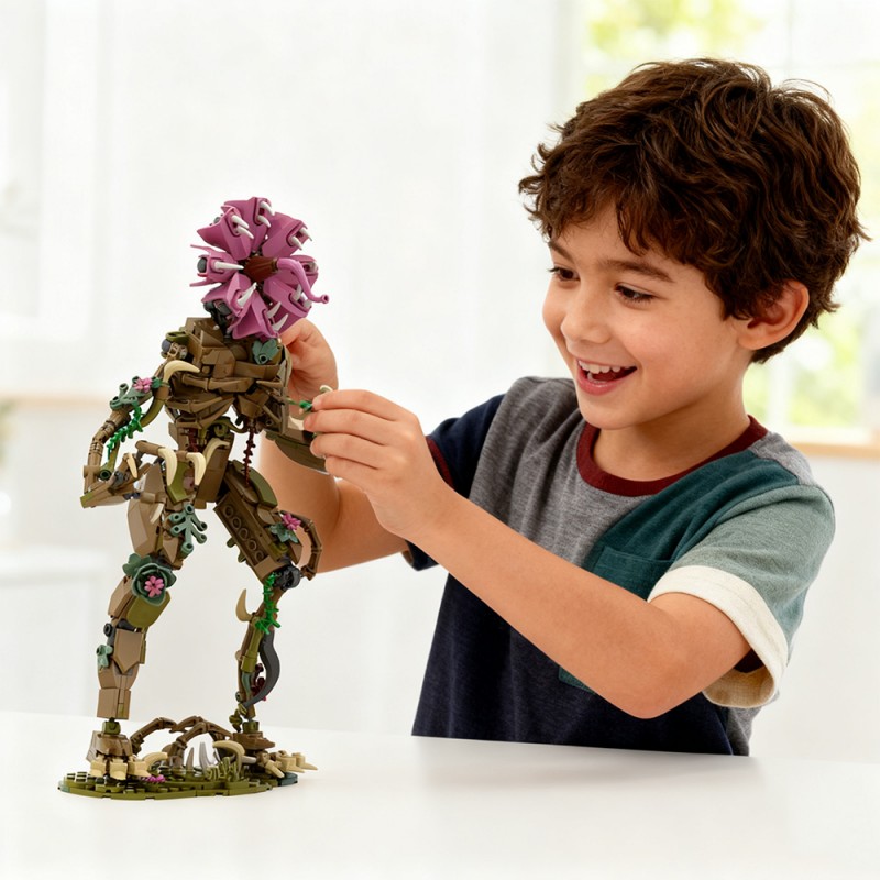 GOBRICKS MOC A1657 Stranger Things Demogorgon - YWOBB