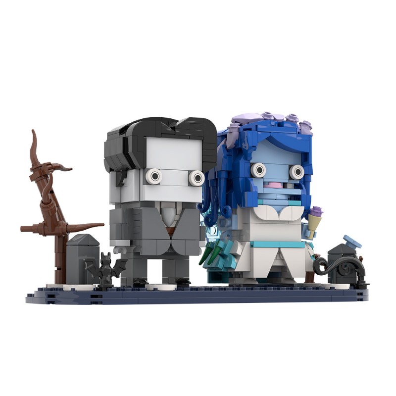 GOBRICKS MOC S0081 Tim Burton's Corpse Bride - YWOBB