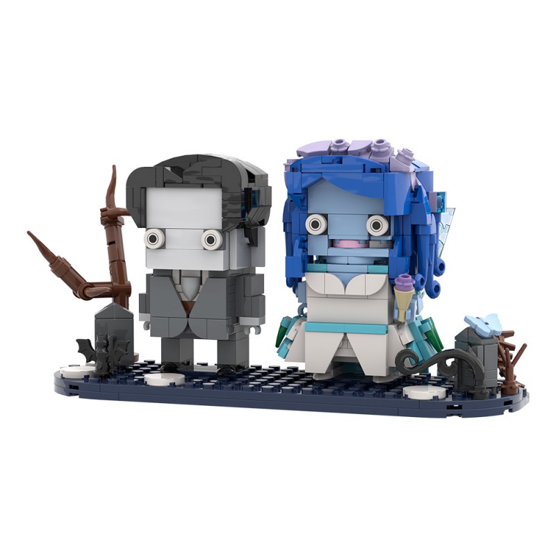 GOBRICKS MOC S0081 Tim Burton's Corpse Bride - YWOBB
