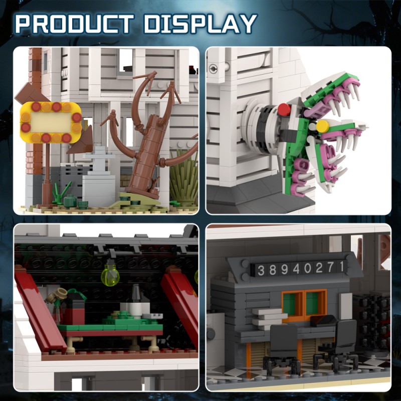 GOBRICKS MOC S0082 Beetlejuice house - YWOBB