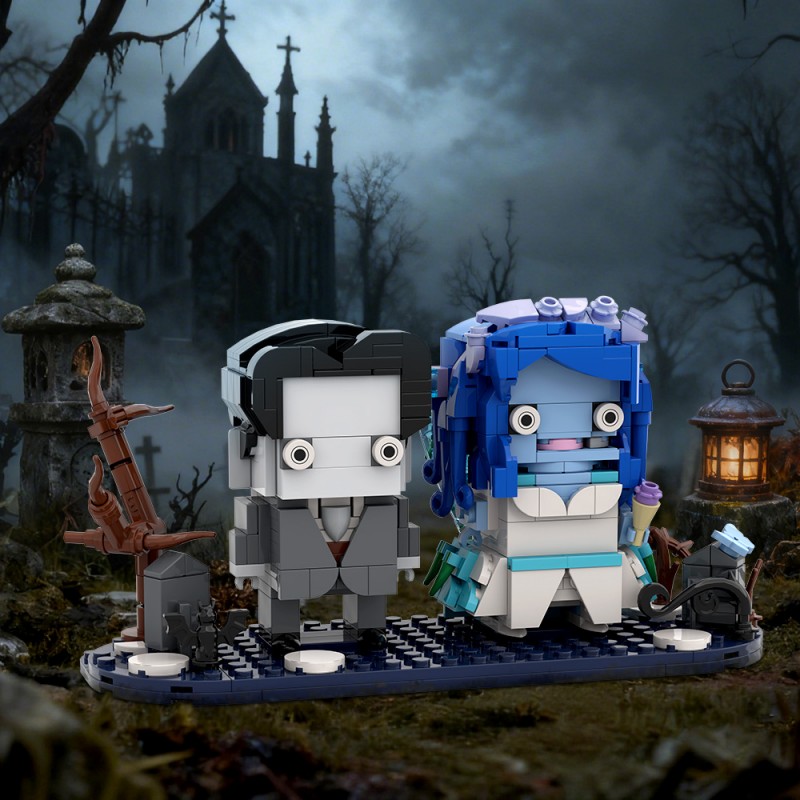 GOBRICKS MOC S0081 Tim Burton's Corpse Bride - YWOBB