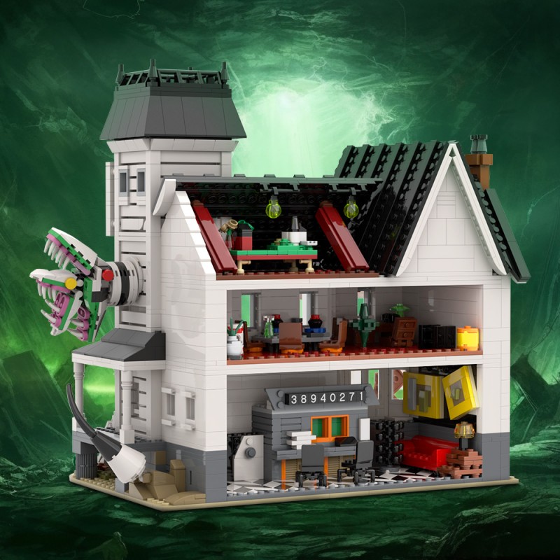 GOBRICKS MOC S0082 Beetlejuice house - YWOBB