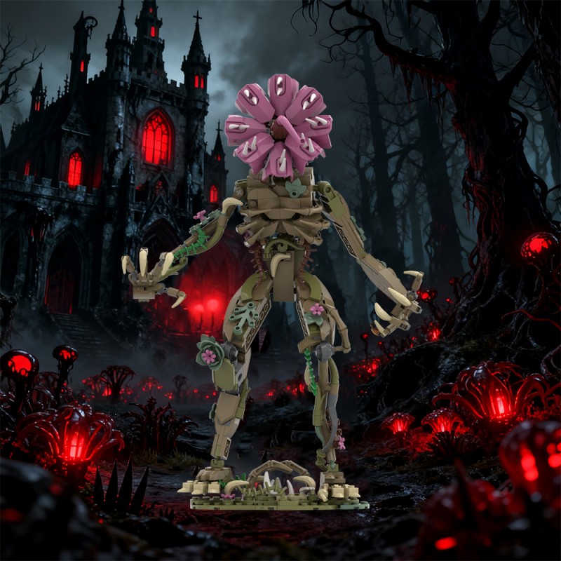 GOBRICKS MOC A1657 Stranger Things Demogorgon - YWOBB