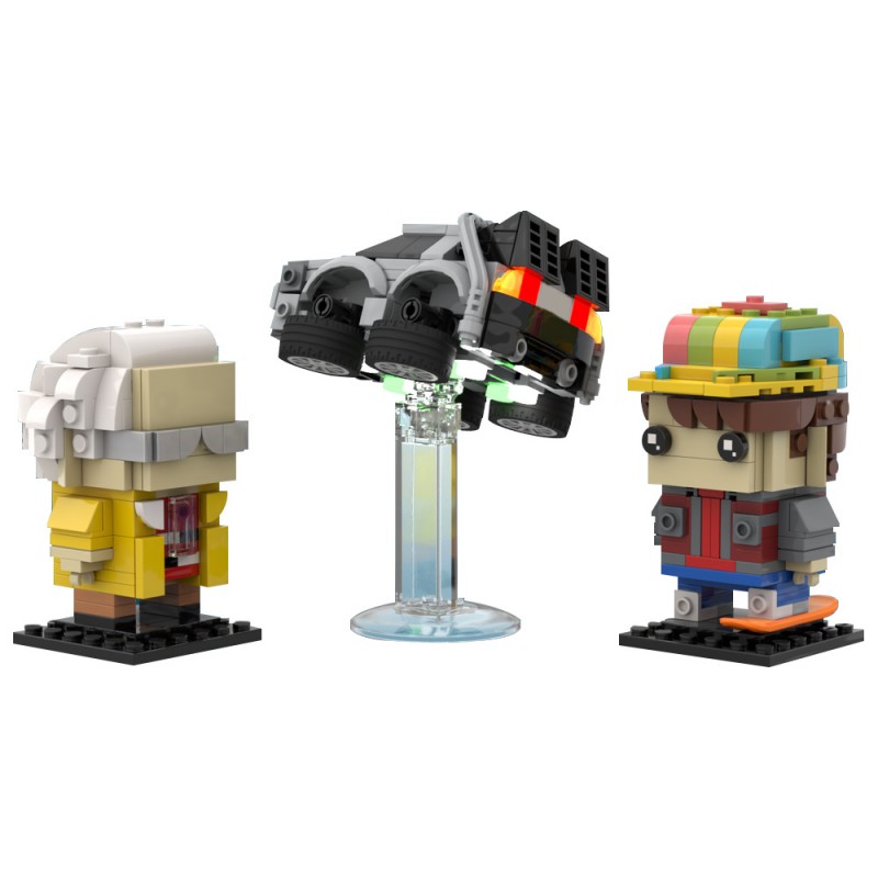 GOBRICKS MOC 171869 Back to the future - Part II bundle - YWOBB