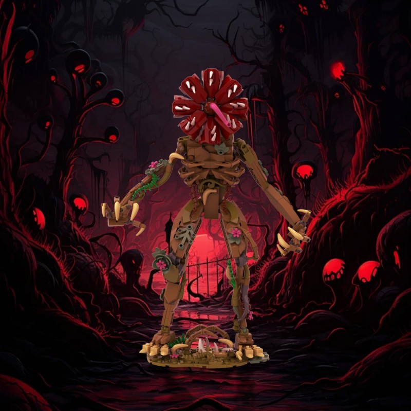 GOBRICKS MOC A1657 Stranger Things Demogorgon - YWOBB