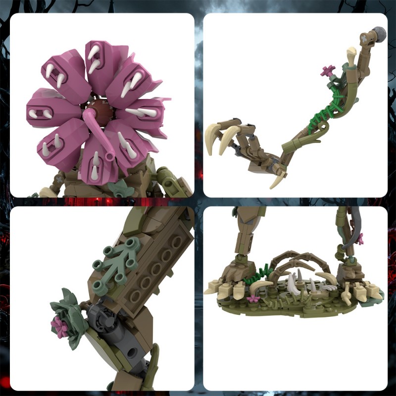 GOBRICKS MOC A1657 Stranger Things Demogorgon - YWOBB