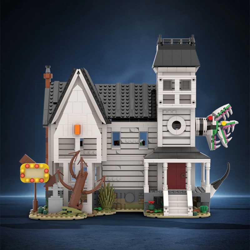 GOBRICKS MOC S0082 Beetlejuice house - YWOBB