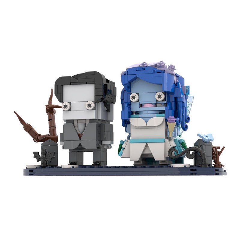 GOBRICKS MOC S0081 Tim Burton's Corpse Bride - YWOBB