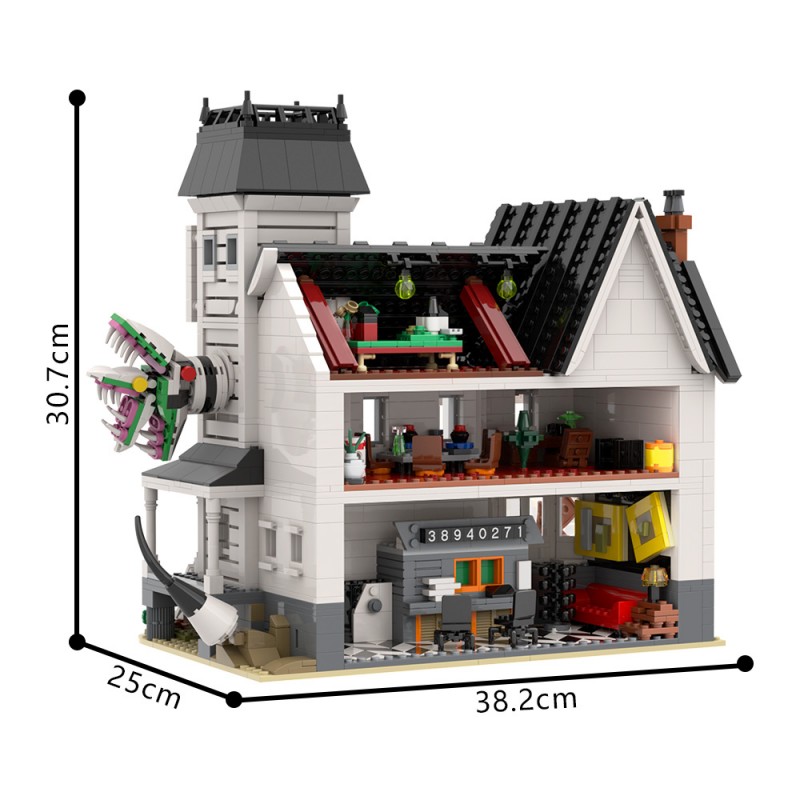 GOBRICKS MOC S0082 Beetlejuice house - YWOBB