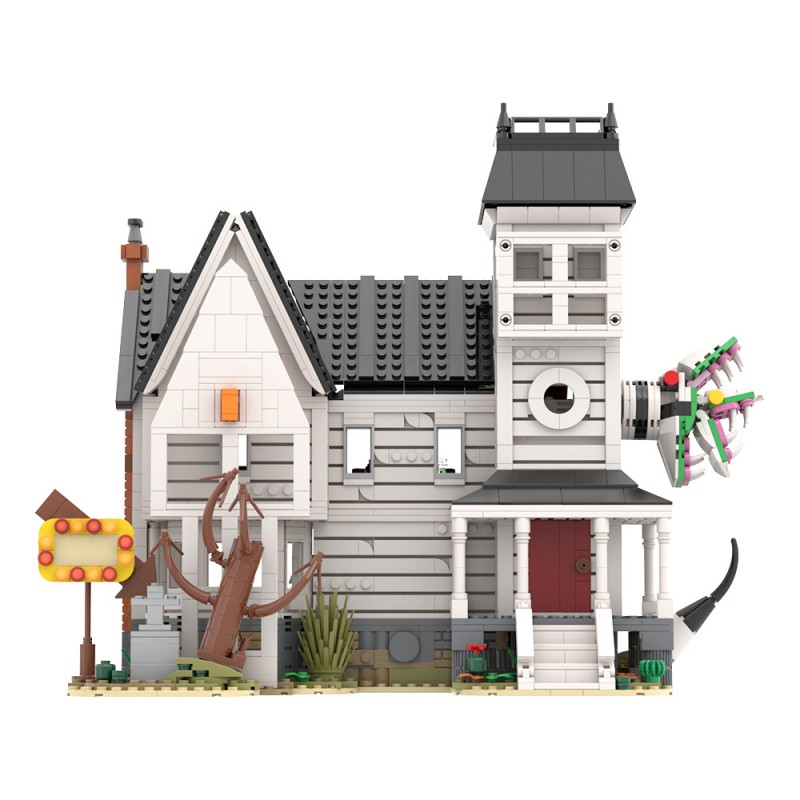 GOBRICKS MOC S0082 Beetlejuice house - YWOBB
