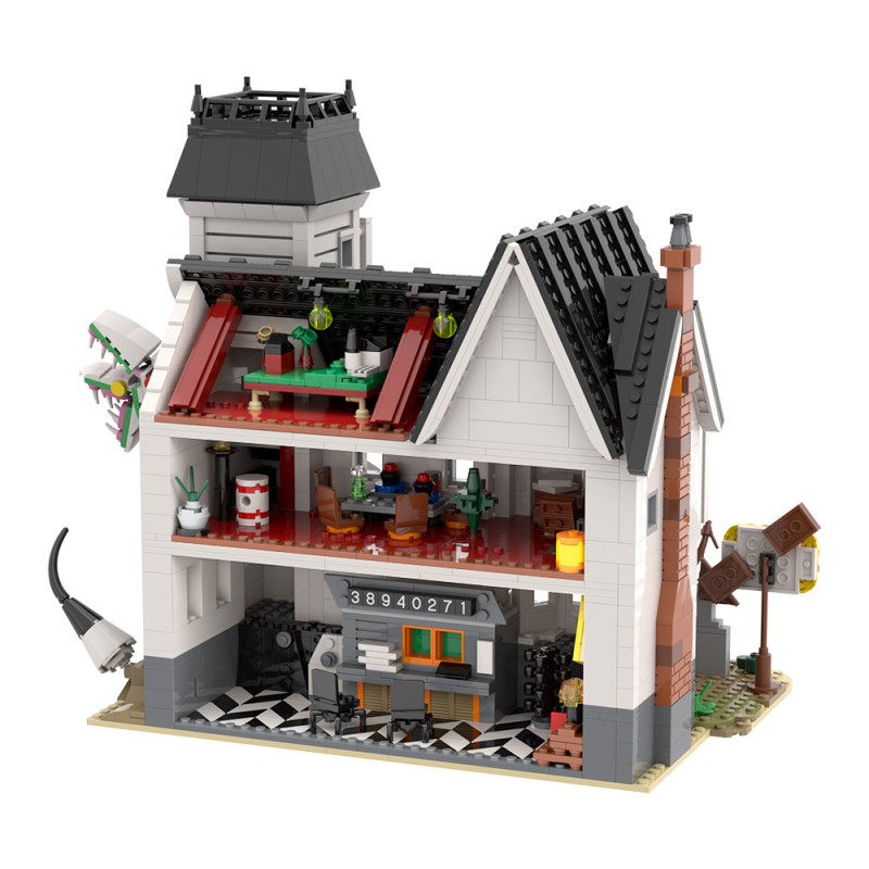 GOBRICKS MOC S0082 Beetlejuice house - YWOBB