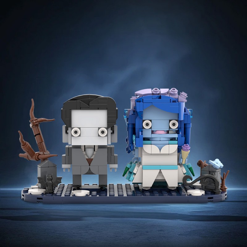 GOBRICKS MOC S0081 Tim Burton's Corpse Bride - YWOBB