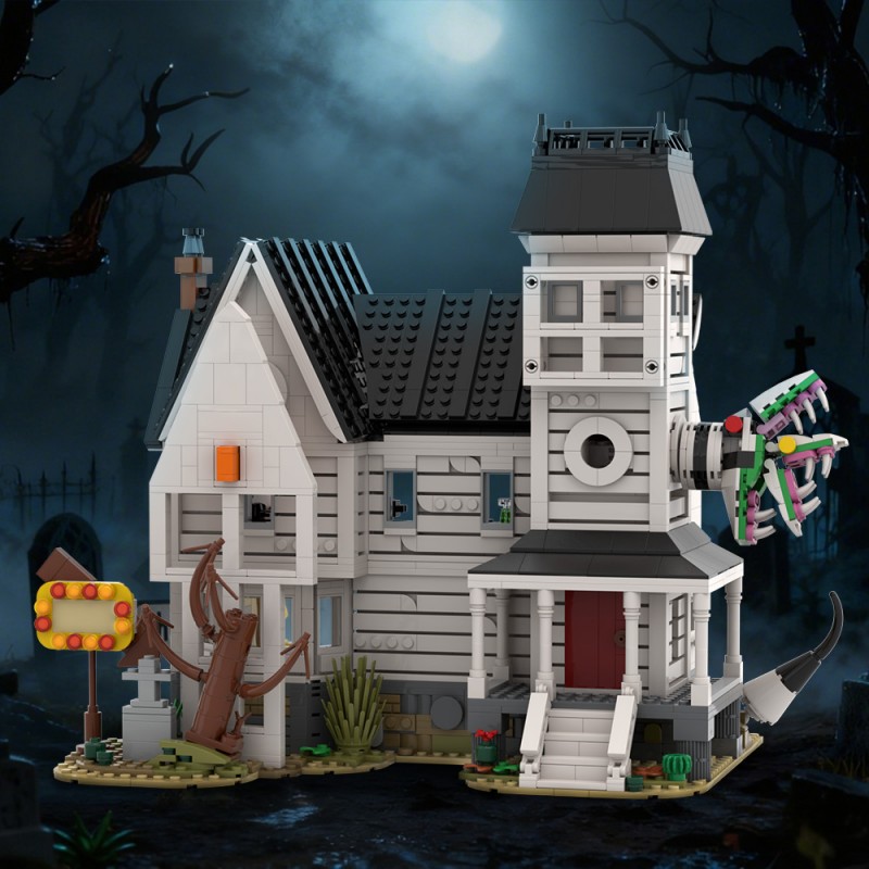 GOBRICKS MOC S0082 Beetlejuice house - YWOBB