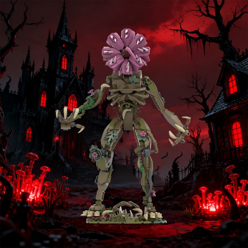 GOBRICKS MOC A1657 Stranger Things Demogorgon - YWOBB