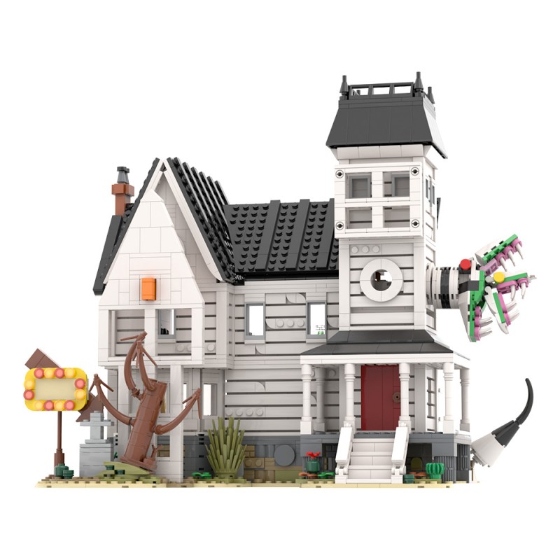 GOBRICKS MOC S0082 Beetlejuice house - YWOBB