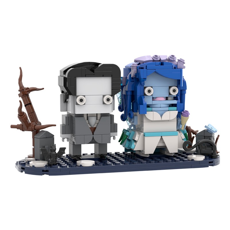 GOBRICKS MOC S0081 Tim Burton's Corpse Bride - YWOBB