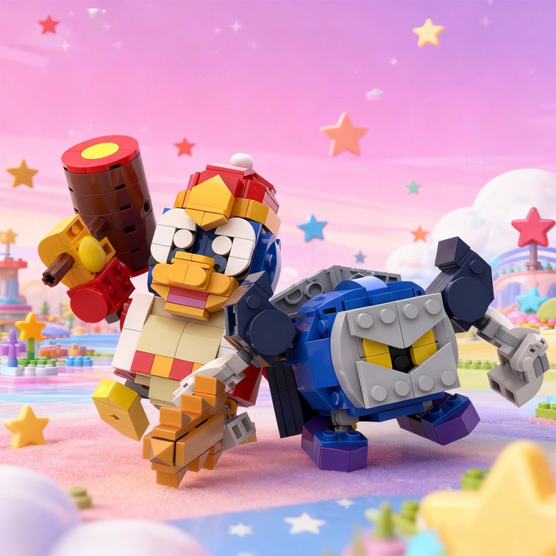 GOBRICKS MOC 235268 Meta Knight and King Dedede - YWOBB