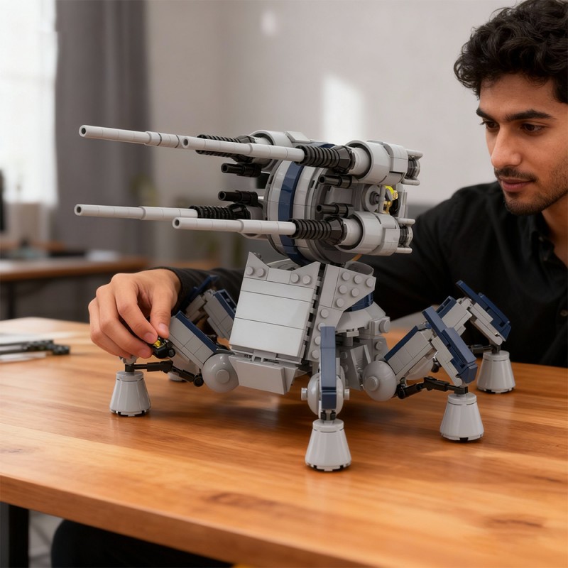 GOBRICKS MOC 204431 CIS Anti-Aircraft Artillery - YWOBB