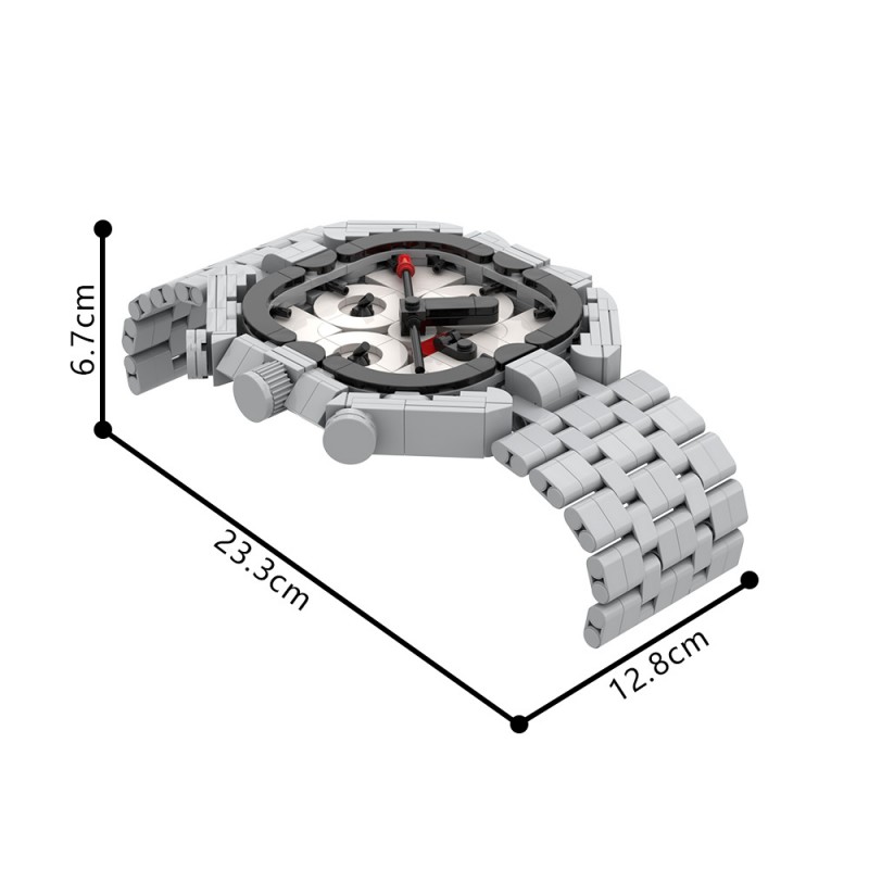 GOBRICKS MOC 233992 omega speedmaster watch - YWOBB