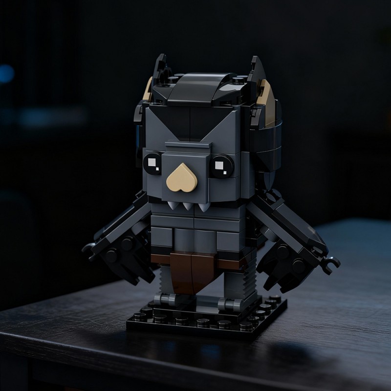 GOBRICKS MOC 233921 Vampire Bat Brickheadz - YWOBB