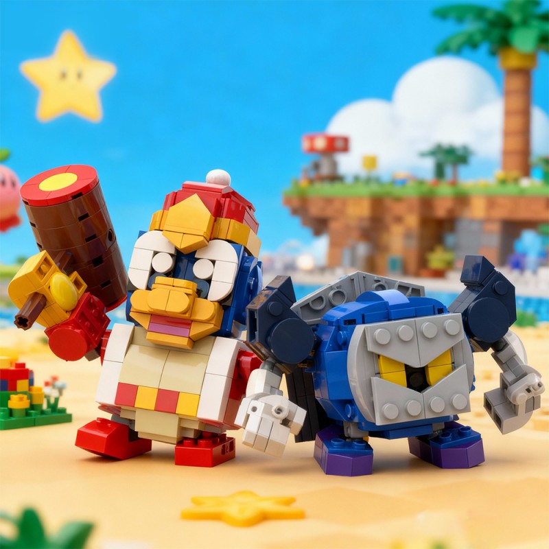 GOBRICKS MOC 235268 Meta Knight and King Dedede - YWOBB