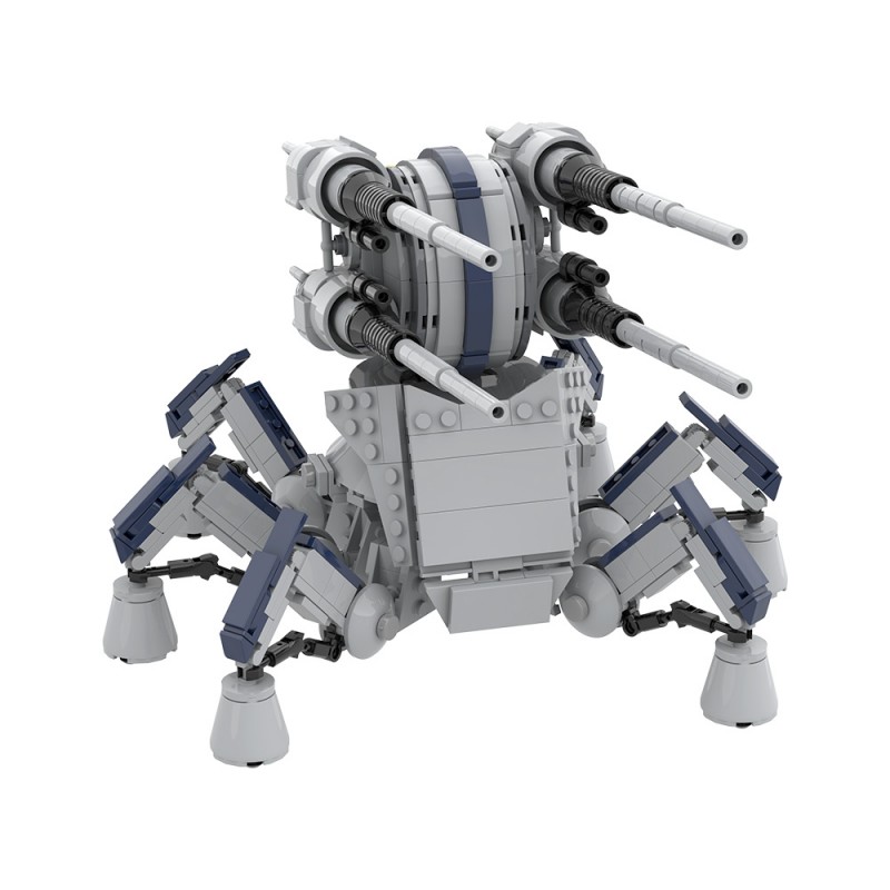 GOBRICKS MOC 204431 CIS Anti-Aircraft Artillery - YWOBB