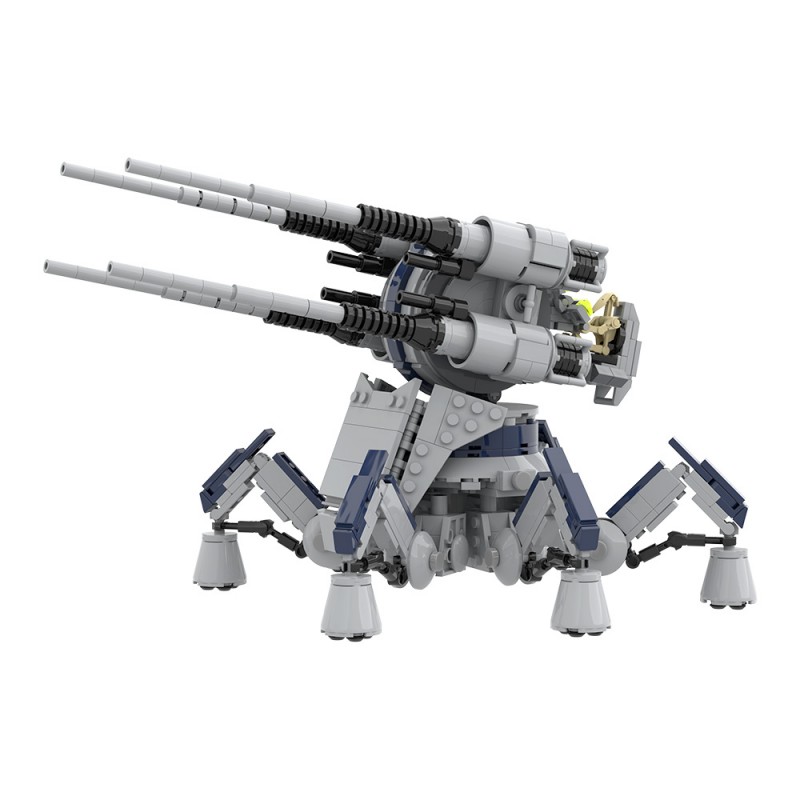GOBRICKS MOC 204431 CIS Anti-Aircraft Artillery - YWOBB