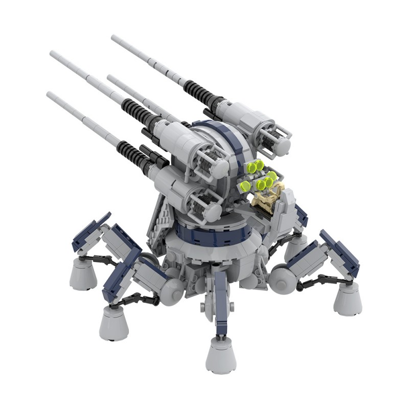 GOBRICKS MOC 204431 CIS Anti-Aircraft Artillery - YWOBB