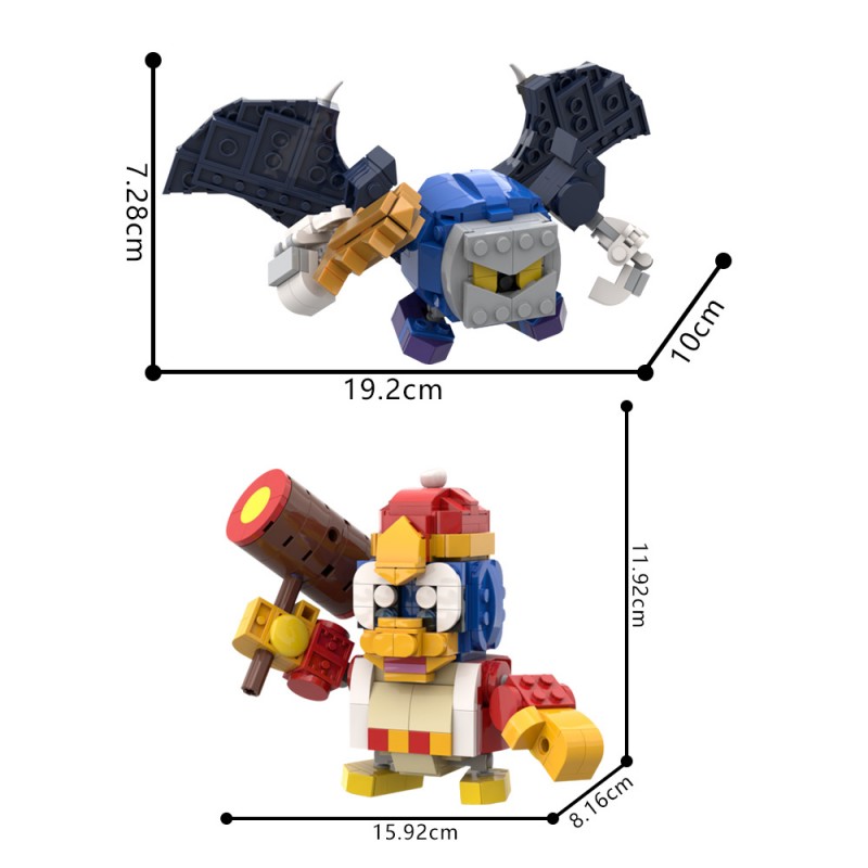 GOBRICKS MOC 235268 Meta Knight and King Dedede - YWOBB