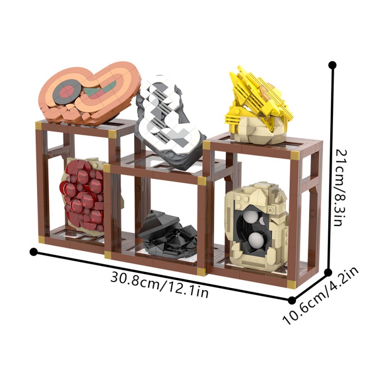 GOBRICKS MOC S0084 Minerals - YWOBB