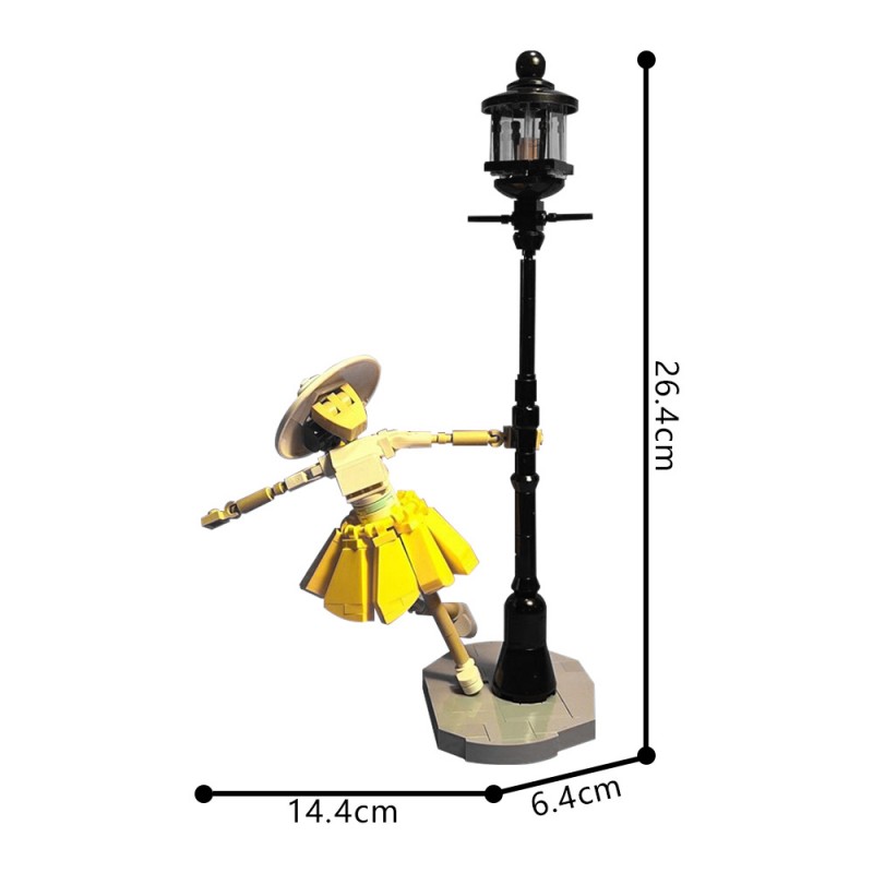 GOBRICKS MOC 229604 Paris Dancer - YWOBB