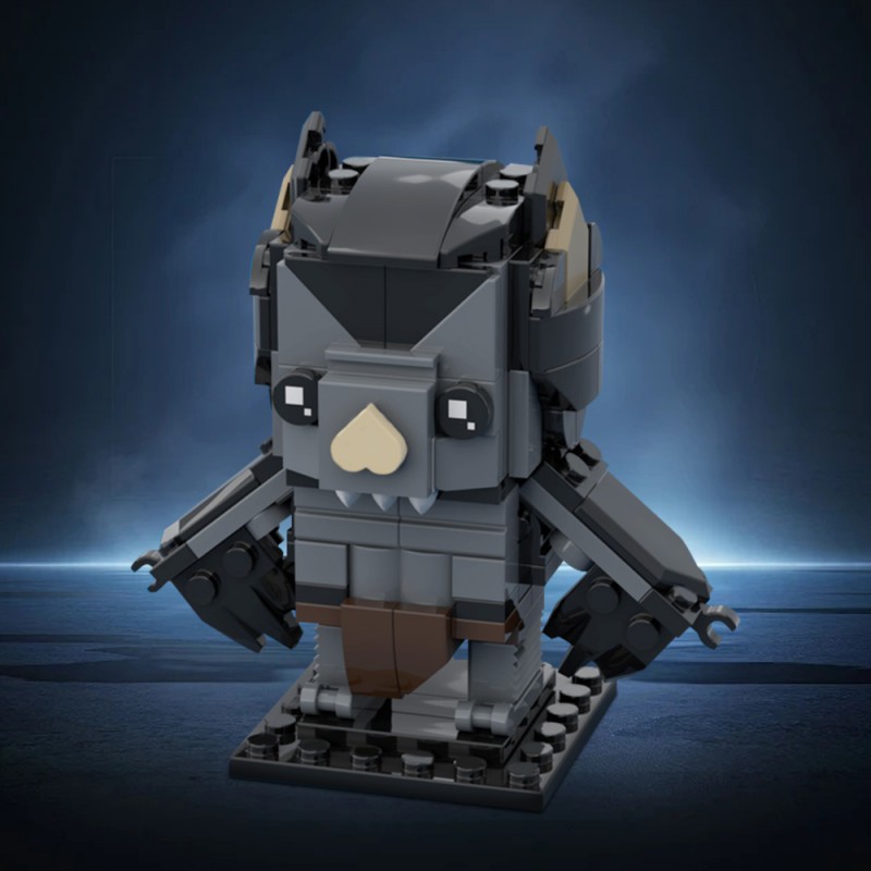 GOBRICKS MOC 233921 Vampire Bat Brickheadz - YWOBB