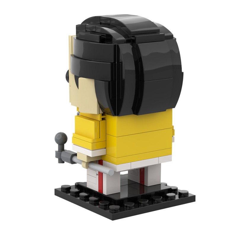 GOBRICKS MOC 65083 Freddie Mercury – Queen Brickheadz - YWOBB