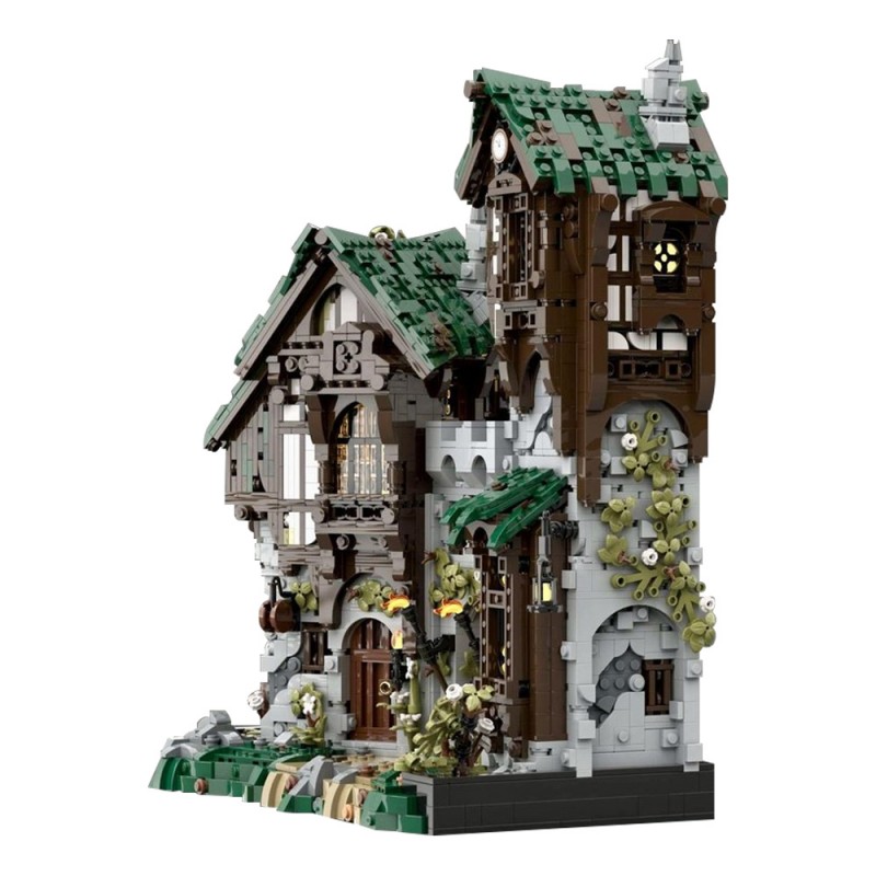 GOBRICKS MOC 211440 Gate Keepers - Medieval Fantasy Display Series - YWOBB