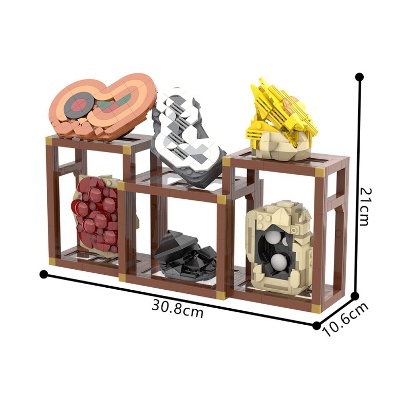 GOBRICKS MOC S0084 Minerals - YWOBB